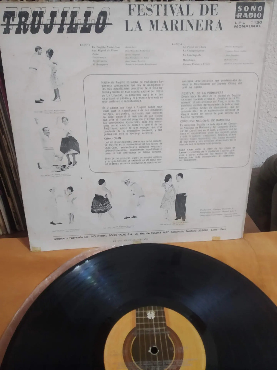 Trujillo - Festival de la Marinera - vinilo 1976