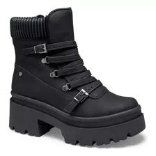 Bota Tanara Coturno Foggia T8393 Preto