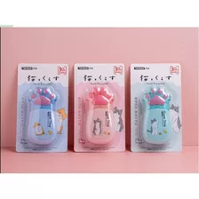 Corretivo Jumbo De 30 Metros Kawaii Cat Carrita Stationery