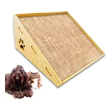  Rampa Arranhador Gatos Brinquedo Anti Stress Pet Mdf Sisal