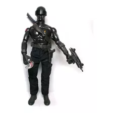 Snake Eyes Gi Joe Rise Of Cobra Boneco Comandos Em Ação 30cm