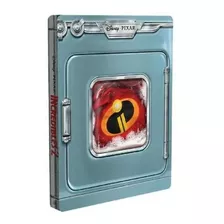 Blu-ray Steelbook Triplo: Os Incríveis 2 - Original Lacrado