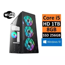 Computador Desktop Core I5 Hd 1tb Ssd 256gb 8gb Ram + Wifi