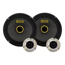 Set De Medios Reactive Bass 6.5 300 Watts Rbt-6520s 