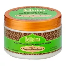 Baño De Crema Argan Y Macadamia Cabello Seco Bellissima 250