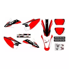 Kit Adesivo Moto Cross Trilha Crf 230 0,20mm Biker Lm272