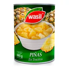 Piña En Conserva Trocitos Wasil 565 Grs