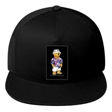 Jockey Grizzly Hamptons Bear Snapback Hat - Negro