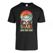 Playera Daddy Shark Día Del Padre,papa
