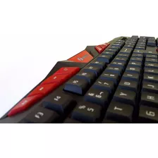 Teclado Gamer Waterproof Liquidos 112 Teclas Gaming Letra Ñ Color Del Teclado Negro Idioma Español Latinoamérica