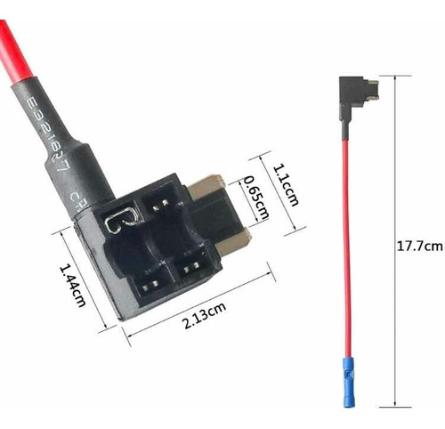 Cable Roba Corriente Doble Fusible Perfil Bajo Low Profile Foto 7