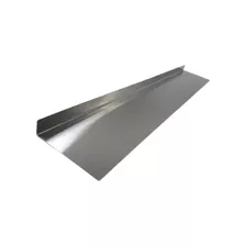 Rodapé Inox 50mts X 5 Cm E Abas De 2,5 Cm Largura M1nox