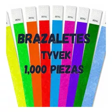 1000 Pulseras Brazaletes Tyvek - Eventos Hoteles Shows 