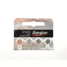 Bateria Botão 377/376 Sr626sw Energizer C/ 4 Un