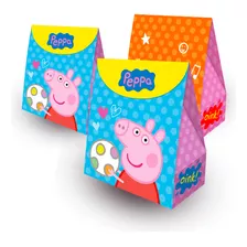 Caixa Lebrancinhas Surpresa Peppa Pig Decoração Festa 08un