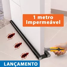 Kit 2 Protetores De Porta 1 Metro Veda Poeira Ajustável 