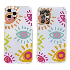 Funda Para Móvil Con Patrón De Ojo Galaxy A52/a52s 5g