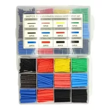 Caja Termo Encogible X560 Corto Set 560 Piezas Colores Cable