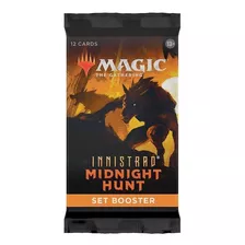 Set Booster Pack Innistrad Midnight Hunt Mtg - Ingles
