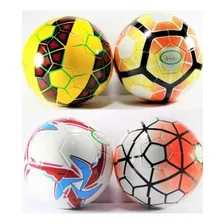 5 Bolas De Futebol De Campo Colorida Tamanho E Peso Oficial