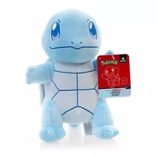 Squirtle Pelúcia Pokémon Blue Original Wct 21cm Tartaruga