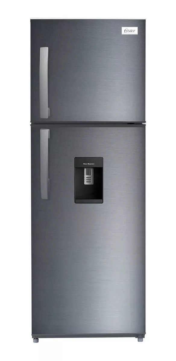 Refrigerador Auto Defrost Oster Os-bnf2900hvd Silver Con Freezer 249l