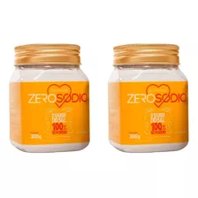 Pacote Economico Kit Com 2 Salgante /sal Zero Sódio - 300g