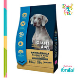 Giant Dog HipoalergÃ©nico Adulto De Cordero 15 Kg