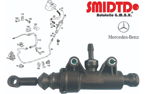 Bomba De Clutch Lado Pedal Mercedes Benz Clk C209 02-09 Foto 2