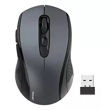 Mouse Tecknet Inalambrico//gris