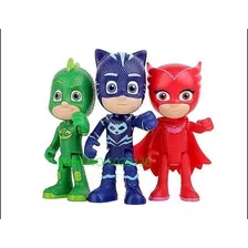 Pj Mask Héroes En Pijama Muñecos Catboy Ululette Gecko Romeo