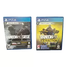 Rainbow Six Duo Pack Playstation 4 Siege + Extraction 