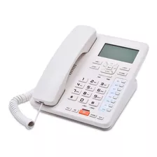 Teléfono 2 Líneas Fijo Tc-6400 Modernphone Altavoz Id Llamad