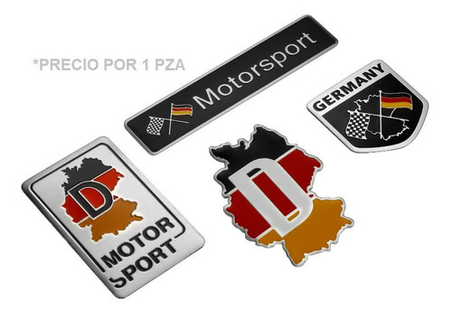 1 Emblema Para Jetta Rline A4 Audi Sline Motorsport Germany Foto 9