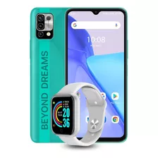 Umidigi Power 5 64gb Dual Sim 3gb Ram 16mpx Jade Green Nuevo + Smartwatch De Regalo