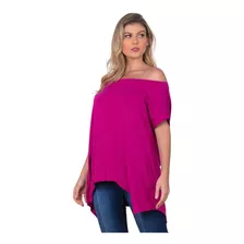 Camisa Feminina De Malha Blusas Soltinhas Ótimo Caimento Top