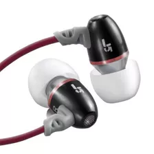 Audifonos Tipo Buds Jlabs Jbuds J5 Color Negro Rojo Gris 