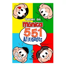 Livro De Atividades 551 Atividades Turma Da Mônica