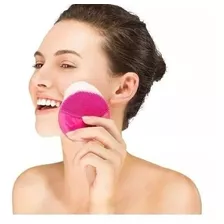 Mini Esponja Elétrica Massageadora Facial Limpeza Rosto 