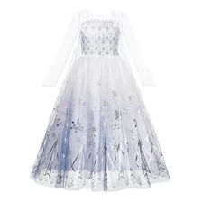 Disfraz Vestido Reina De Nieves Quinto Espiritu Frozen 2 Ii