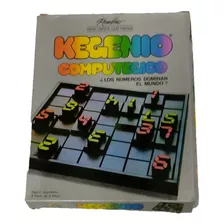 Juego De Mesa Didactico Kegenio Numeros Retro Vintage