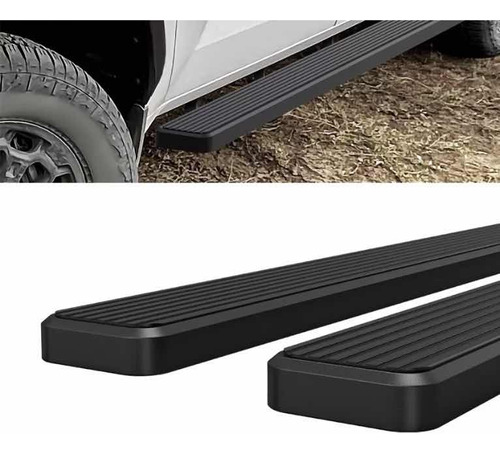 Estribos Laterales Negros Toyota Tundra 2022 2021 A 2024 Foto 4