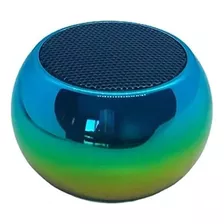 Caixa De Som Bluetooth Portatil Ecooda M3-2 Degrade Verde 110v/220v