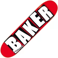 Baker Cubierta Con Logotipo De La Marca - 8.25 Rojo/blanco