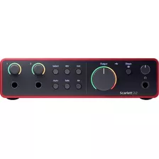 Focusrite Scarlett 2i2 Interfaz De Audio Usb-c 4ª Generacion