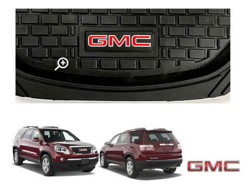 Tapetes 3d Logo Gmc + Cubre Volante Acadia 2007 A 2011 2012 Foto 7