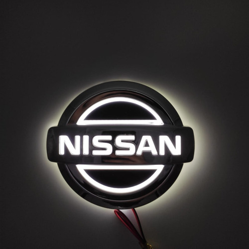 Logotipo Led Para Nissan Emblem 5d Foto 9