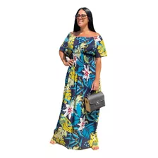 Vestido Floral Verão Moda Evangélica Lançamento 2022 Promoca