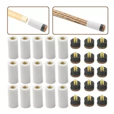 Xlx 15 Set (30p) Del Billar Cue Puro Ferrules Blanca Con El 