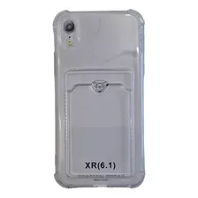 Case Alto Impacto Tarjetero Para iPhone XR